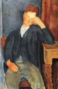 Amedeo Modigliani The Young Apprentice oil on canvas